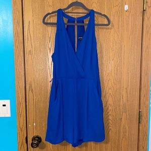 Royal blue romper (EXPRESS)
